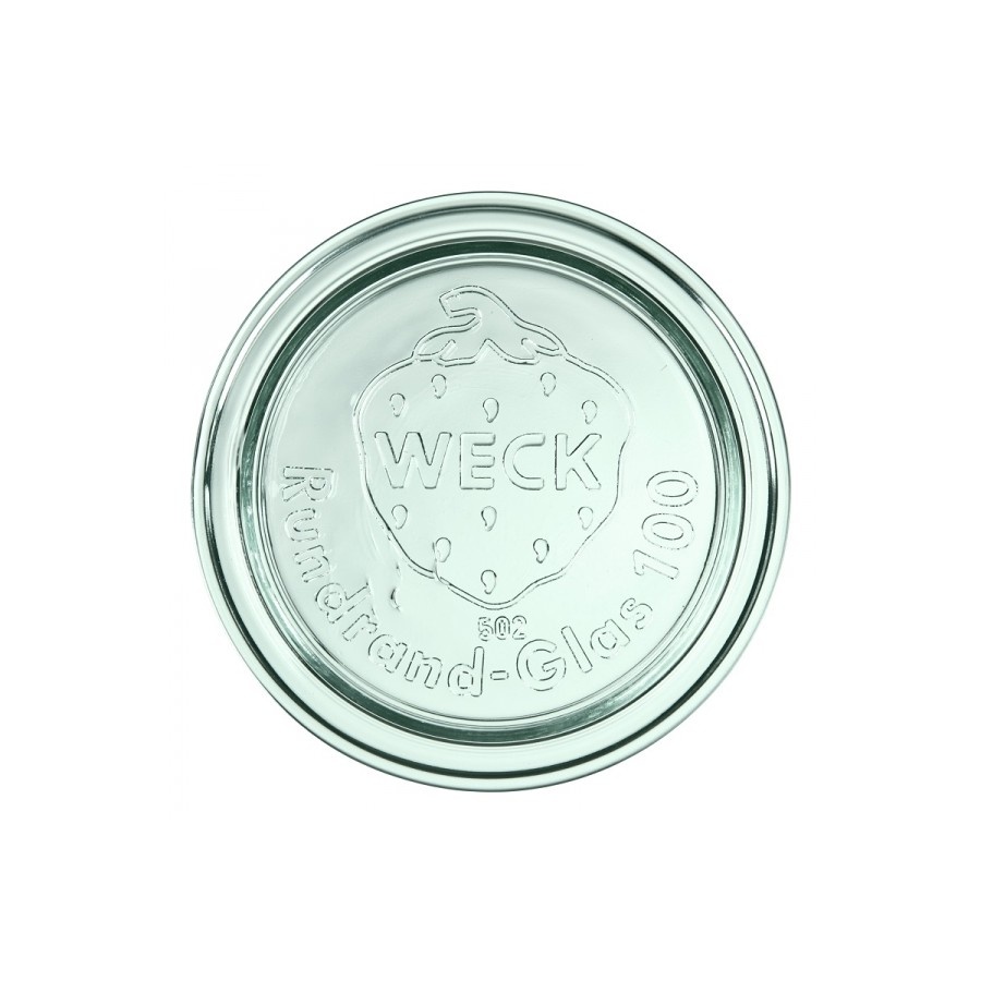 Pokrywa szklana weck 100 mm, 6 szt.