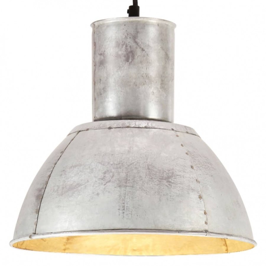 Lampa wisząca, 25 W, kolor srebra, okrągła, 28,5 cm, E27