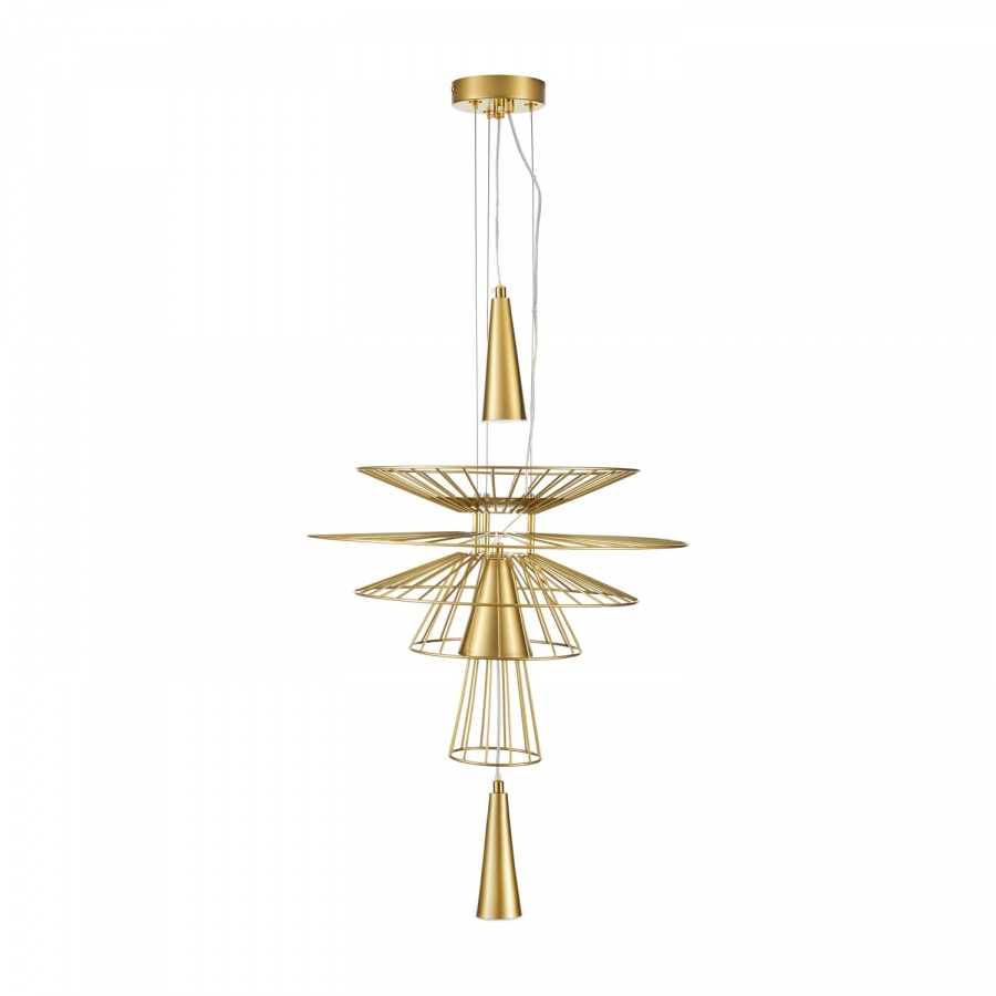 Lampa wisząca susso s złota 40 cm