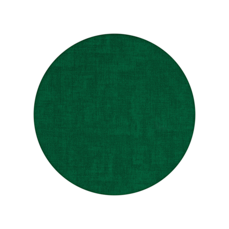 Okrągła dwustronna podkładka ø 38cm szmaragdowa