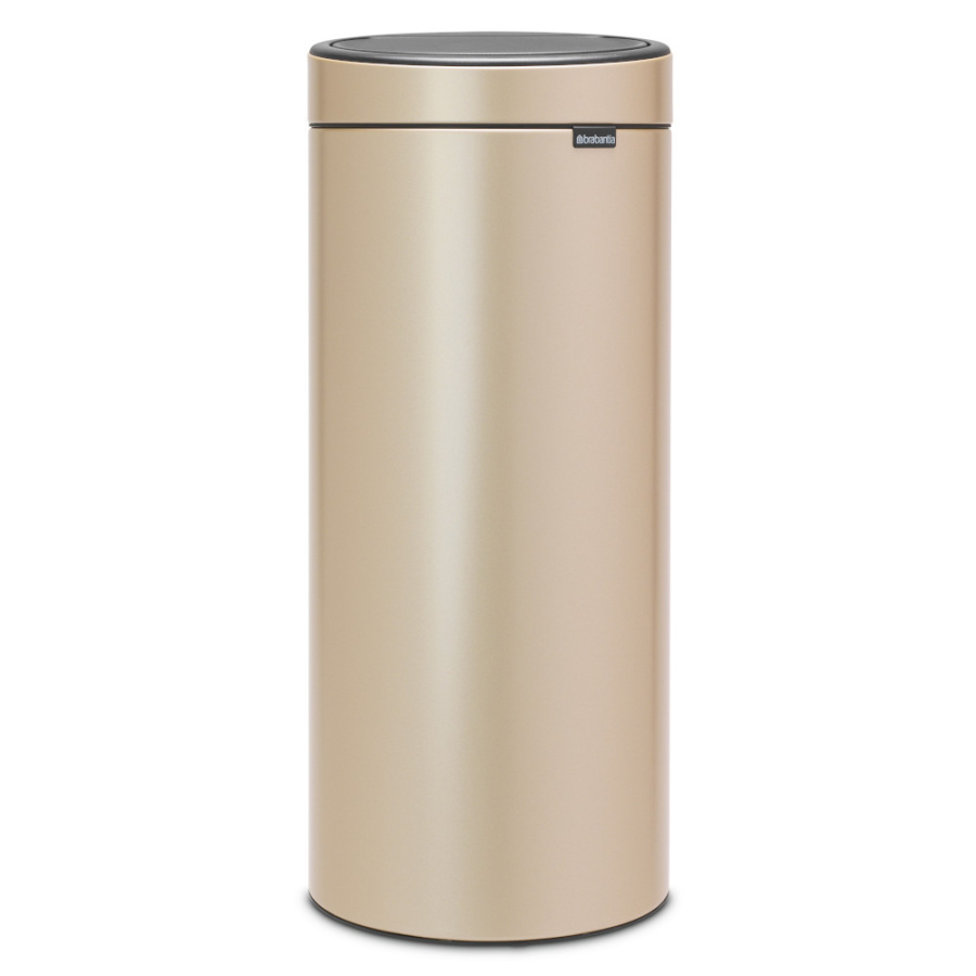 BRABANTIA 304507 - Touch Bin New - Kosz 30 l - Metallic Gold