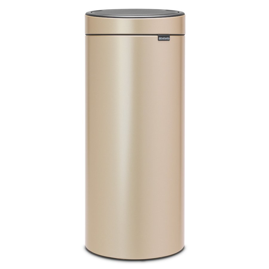 BRABANTIA 304507 - Touch Bin New - Kosz 30 l - Metallic Gold