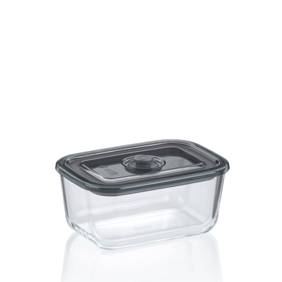 Pojemnik na żywność, szkło borokrzemowe/tworzywo sztuczne, 0,75 l, 16,5 x 11,5 x 7,5 cm