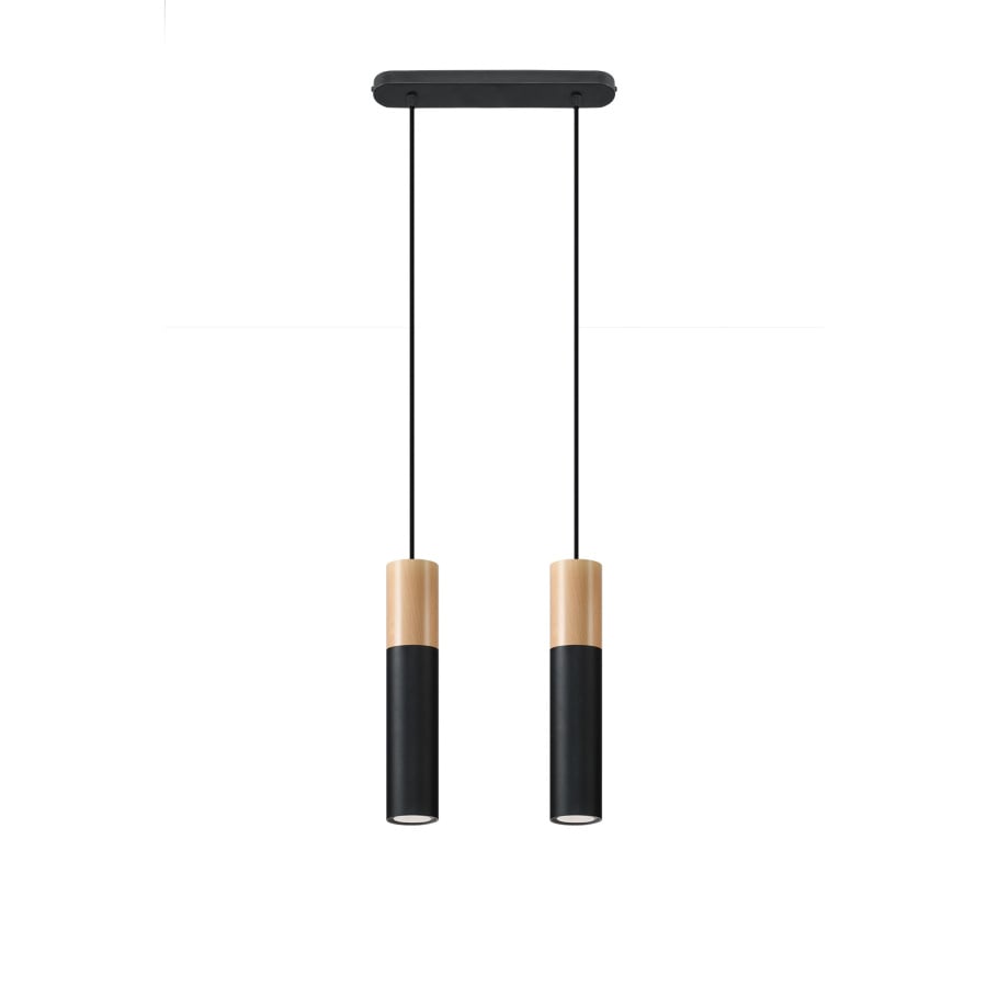 Lampa wisząca PABLO 2 czarna