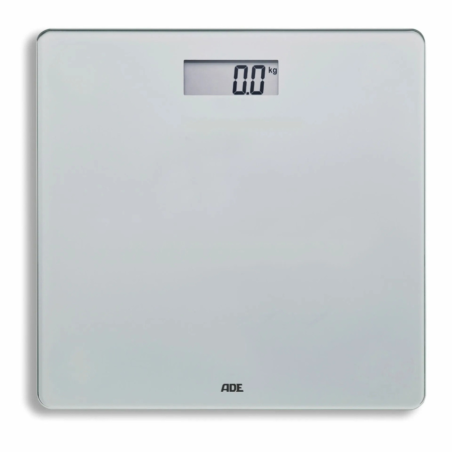 Waga łazienkowa, do 180 kg, 30 x 30 cm, szara