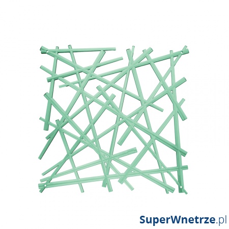 Panele dekoracyjne 4 szt. Koziol Stixx miętowe