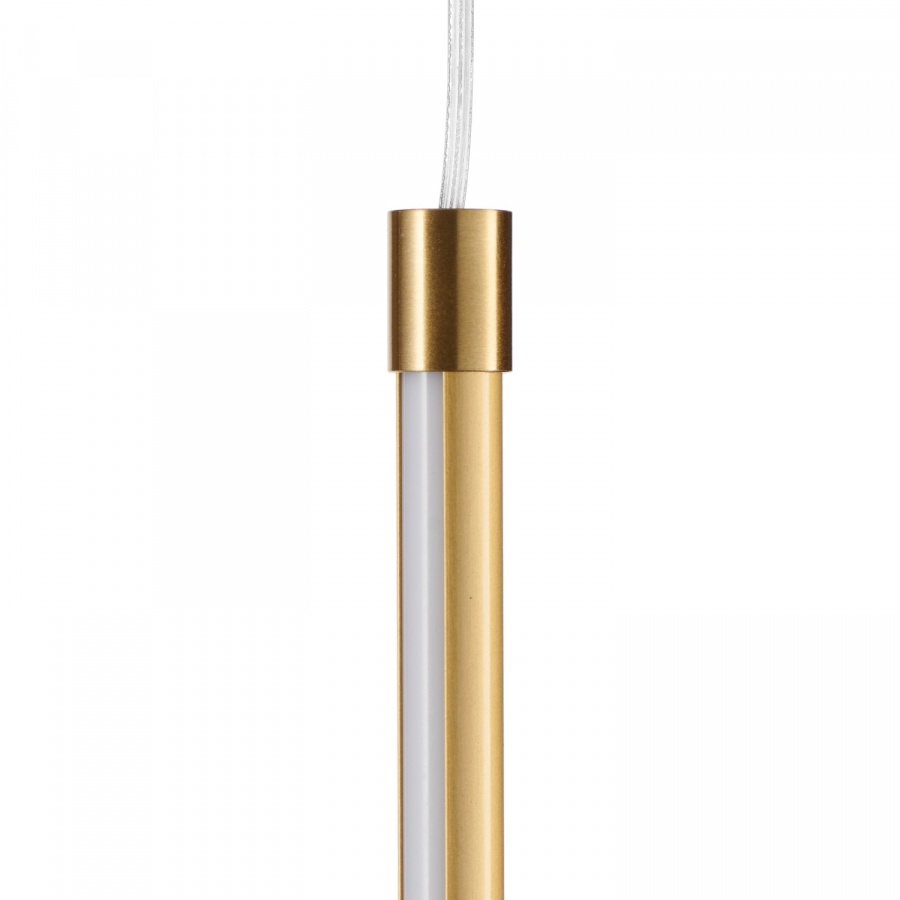 Lampa wisząca sparo s led złota 60 cm