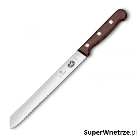Nóż do pieczywa 21cm Victorinox brązowy