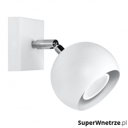 Kinkiet OCULARE Biały