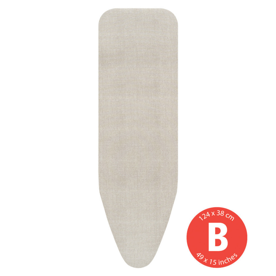 Brabantia 236167 - perfectfit - pokrowiec na deskę do prasowania - rozmiar b - pianka 2 mm - denim g
