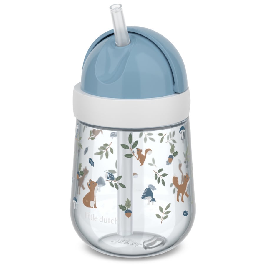 Kubek dziecięcy ze słomką 300ml mio forest friends 108014065408