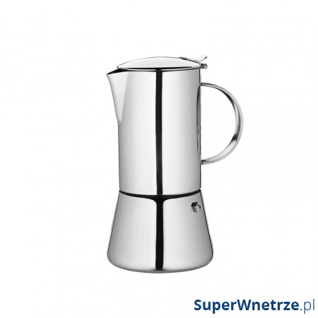 Kafeteria 6 filiżanek Cilio Aida srebrna