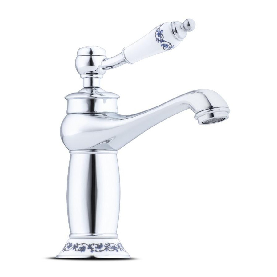 Bateria umywalkowa retro kran do łazienki chrom - yoka