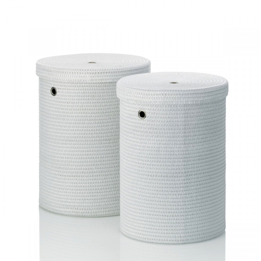 Zestaw koszy na pranie Kela Rimossa biały