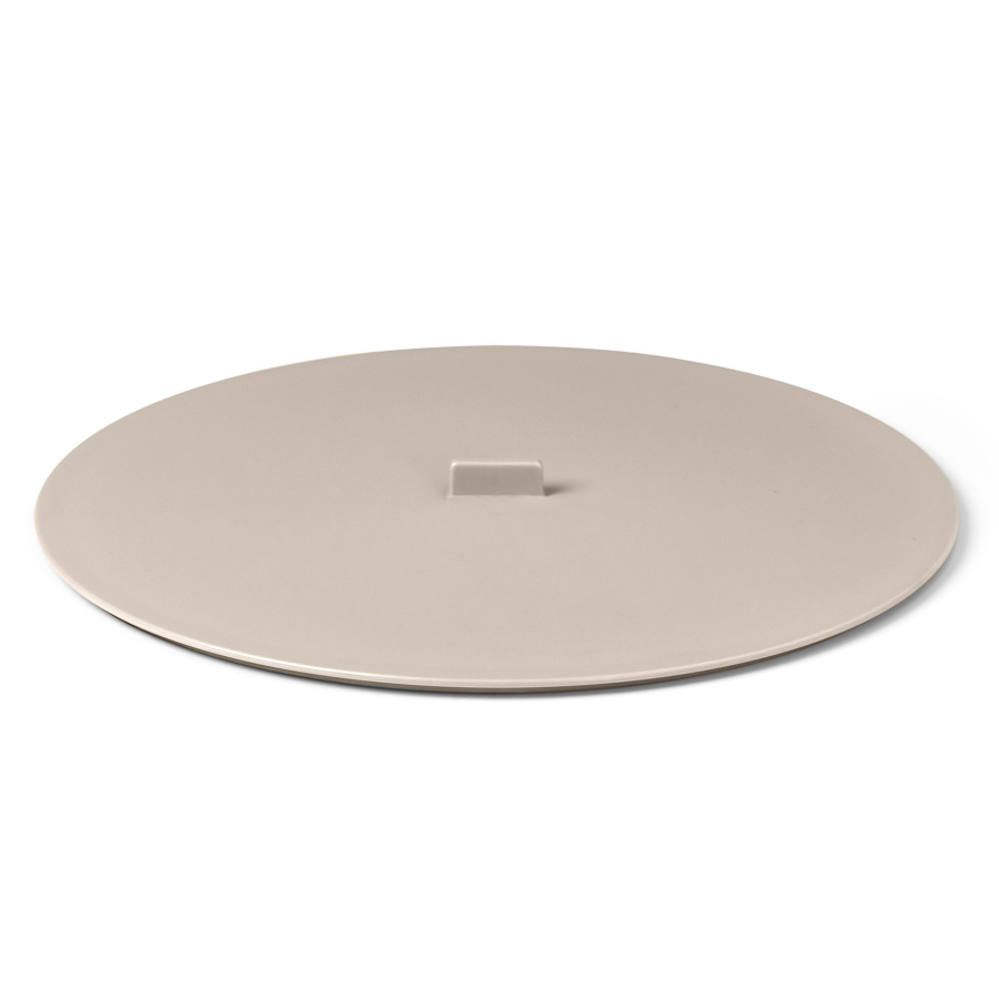 Coperchio pokrywa do misy śr. 25 cm szaro-beżowa