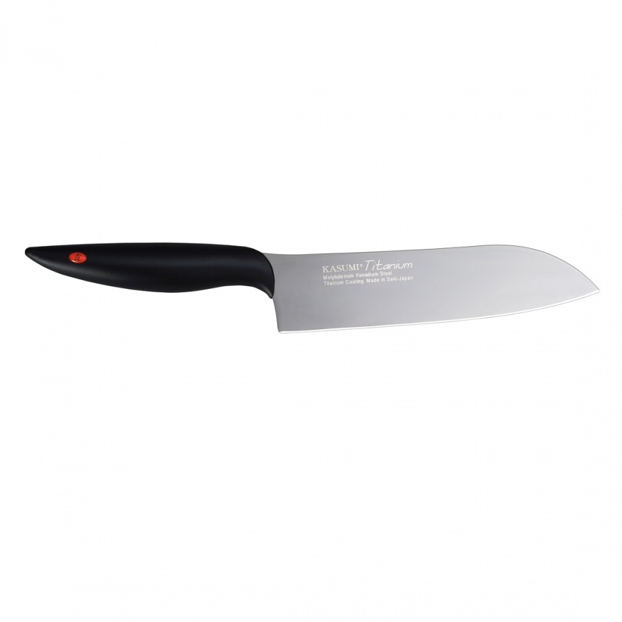 Nóż Santoku kuty Titanium dł. 18 cm
