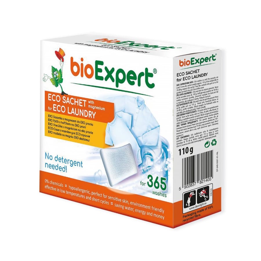 BioExpert, Wielorazowa saszetka do prania, 1 szt.