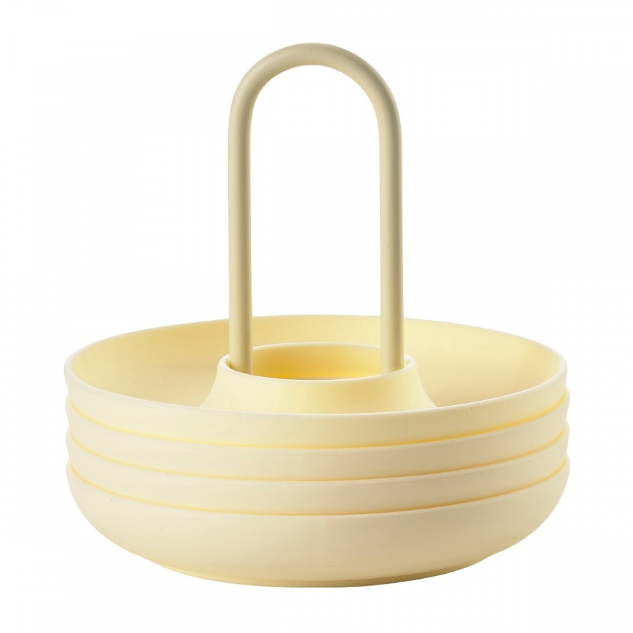 Kieliszki do jajek singles 4 szt. limestone 32229