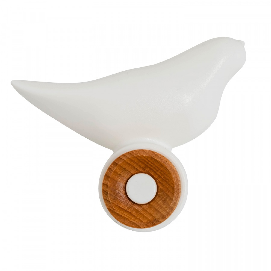 Wieszak 10x11cm King Home Bird biały