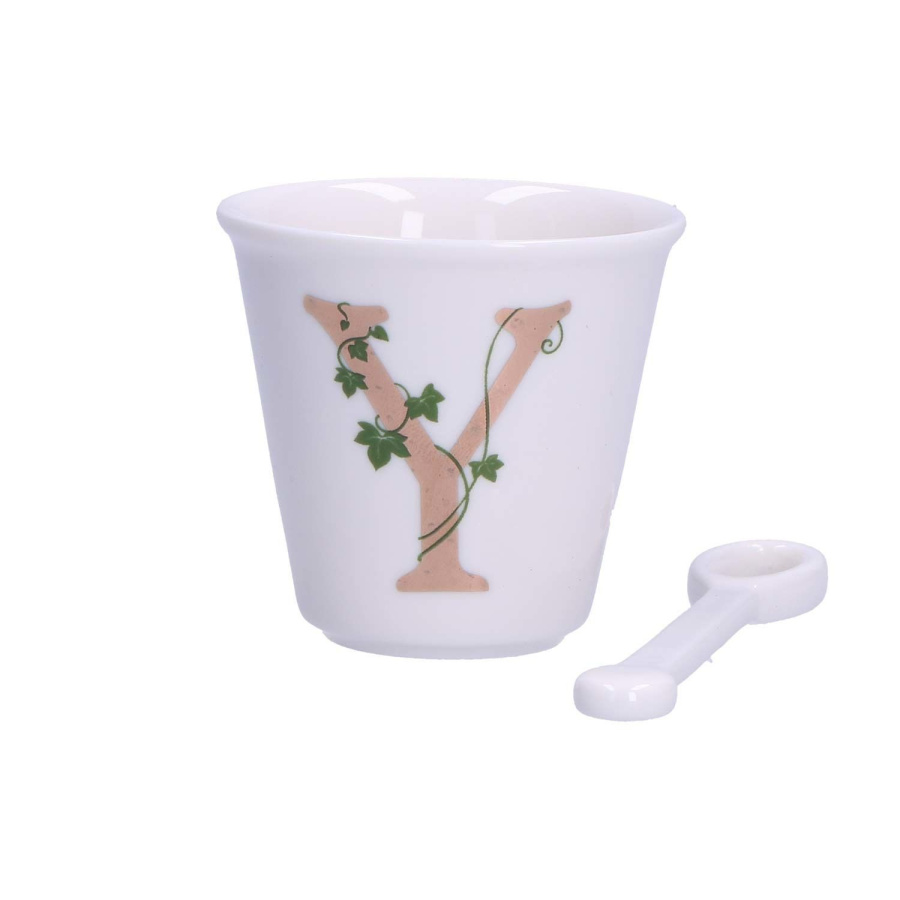Filiżanka z łyżeczką unico - 75 ml, y