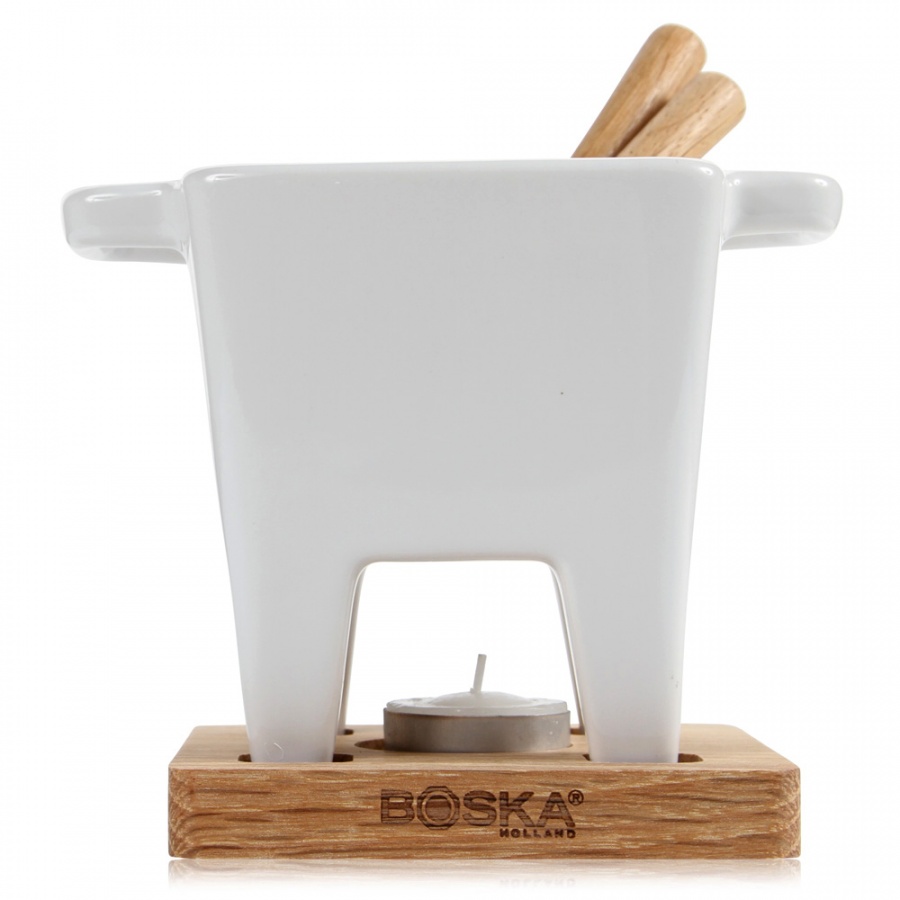 Zestaw do fondue 200 ml Boska Tapas biały
