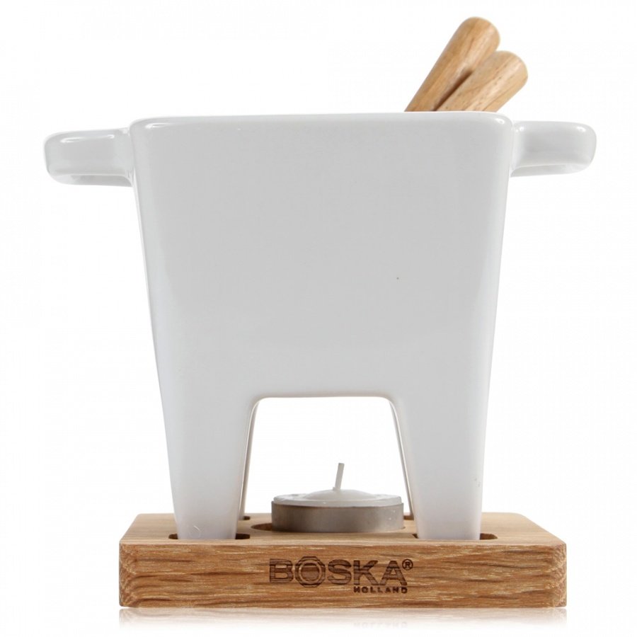 Zestaw do fondue 200 ml Boska Tapas biały