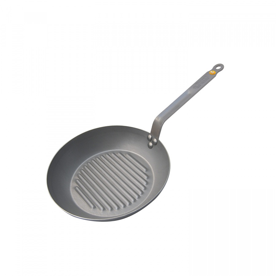 Patelnia 26cm grillowa de Buyer B Element srebrna