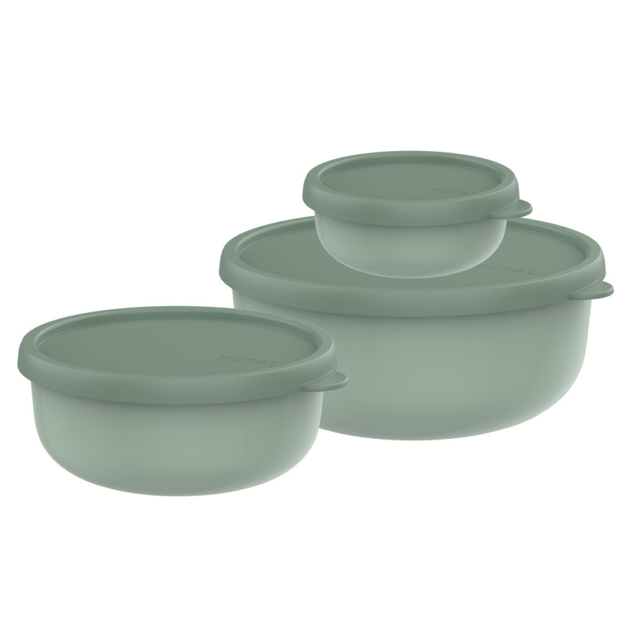 Zestaw 3 pojemników lumina 2.0 250ml + 750ml +1500ml nordic sage 106298094700