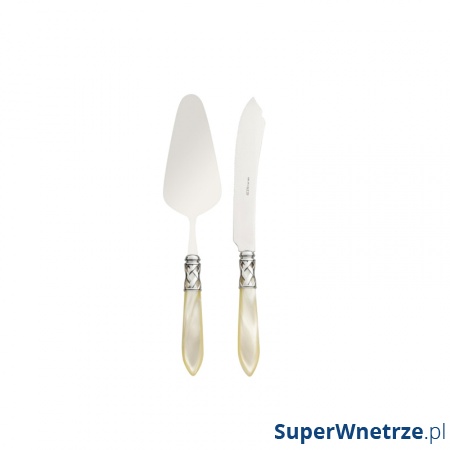 Komplet łopatka do ciasta i nóż do krojenia ciasta Casa Bugatti Aladdin