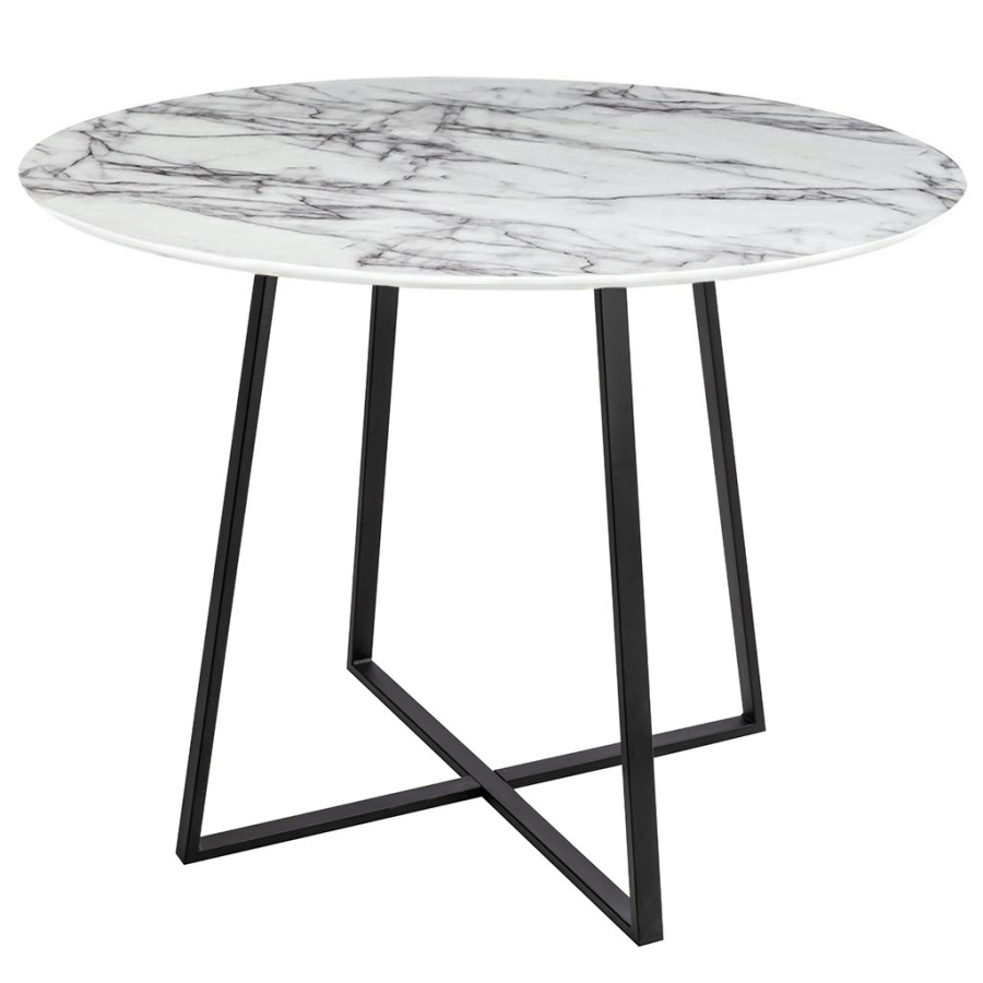 Stół carat 100 - mdf, czarna podstawa