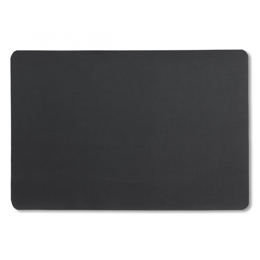 podkładka ze skóry ekologicznej, 45x30 cm, czarna