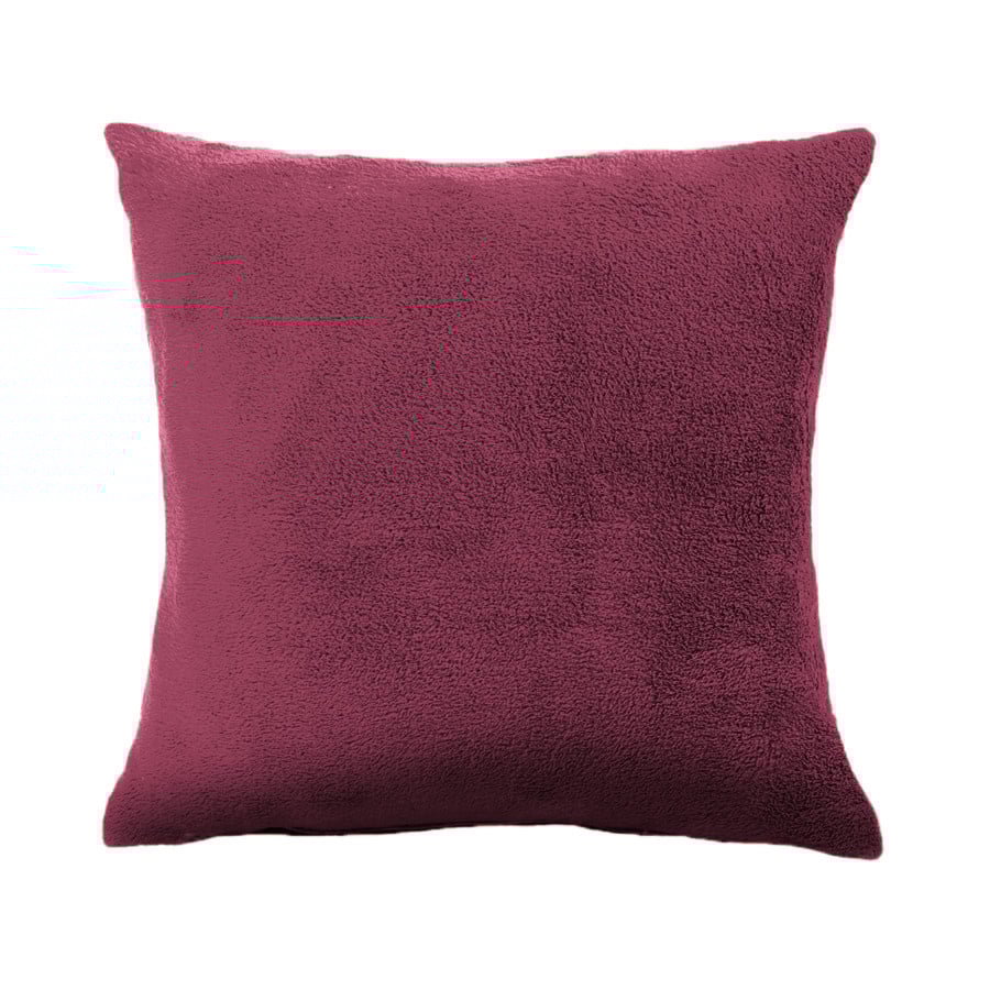 Poszewka dekoracyjna PLUSZ, 40x40+15 z zakładką