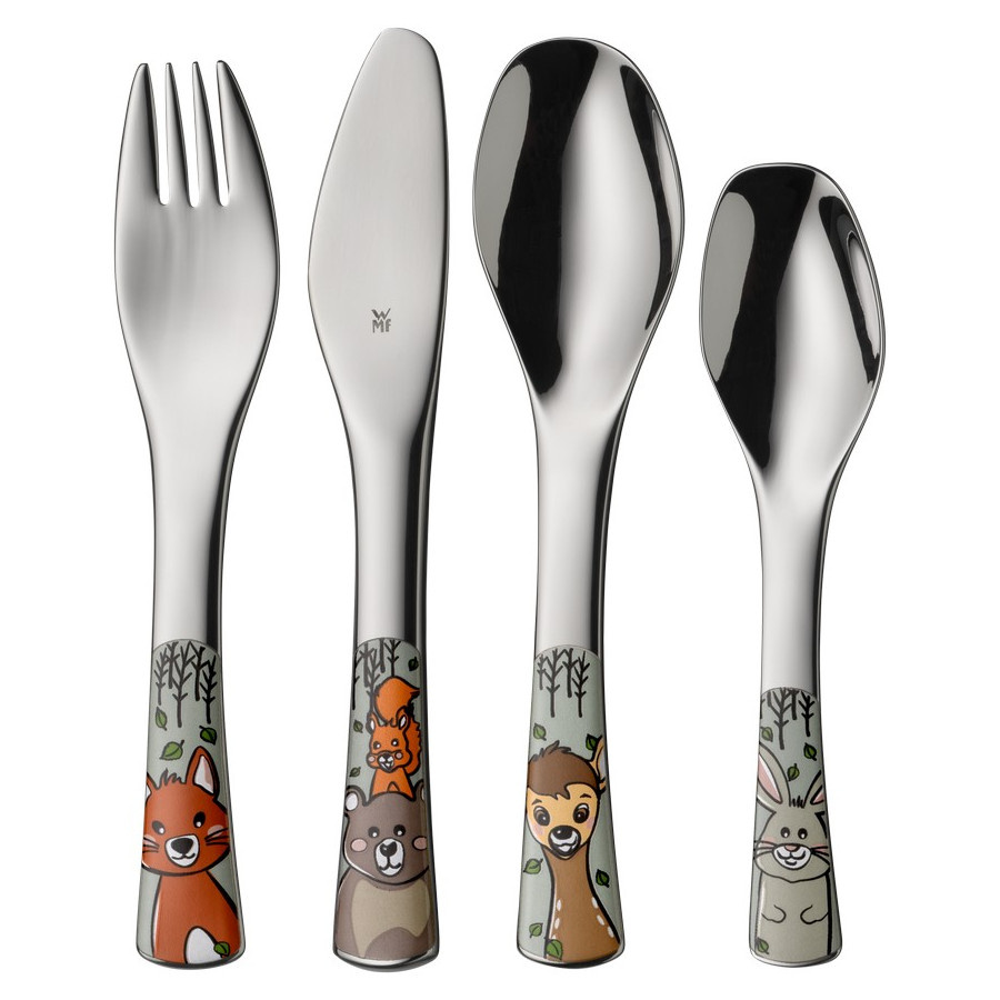 Wmf-zestaw sztućców dla dzieci 4el. forest friends