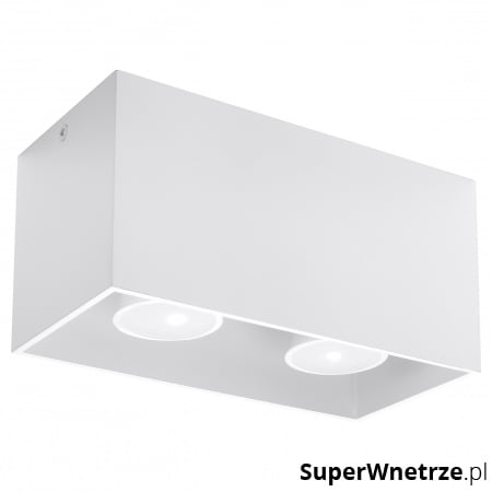 Lampa natynkowa QUAD MAXI Biała