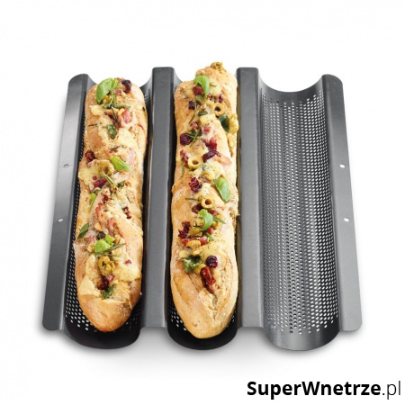 forma do zapiekania bagietek, 38x30x3,5 cm