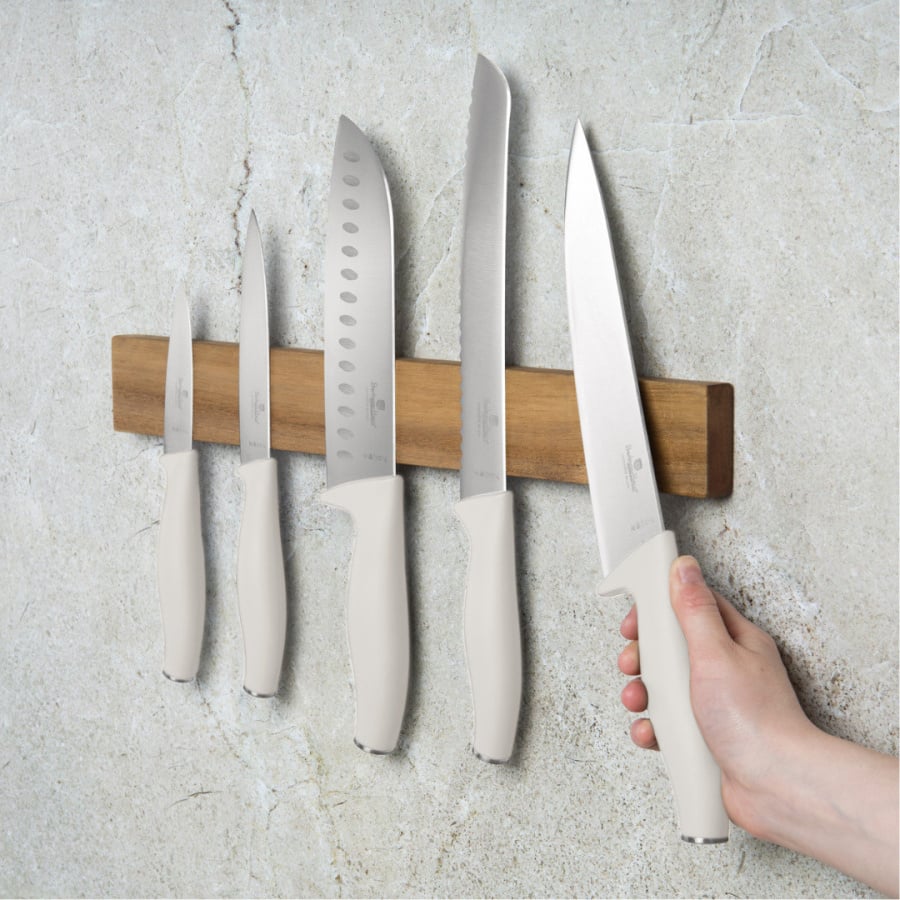 Zestaw 5 noży z listwą magnetyczną Berlinger Haus BH-2945 Sahara Collection