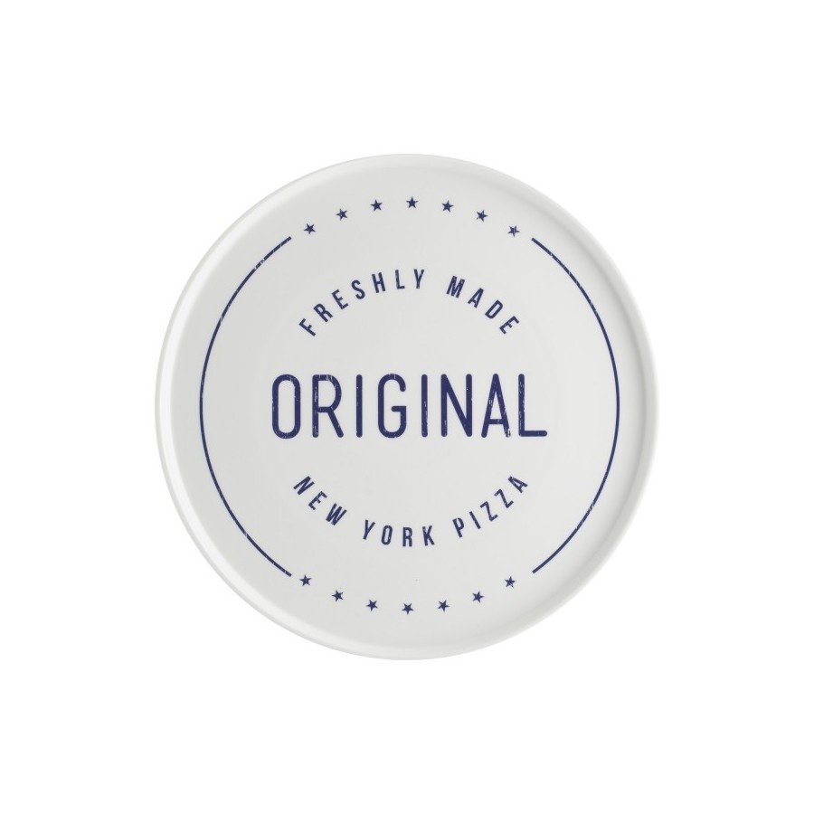 Talerz ceramiczny na pizzę 31cm, new york