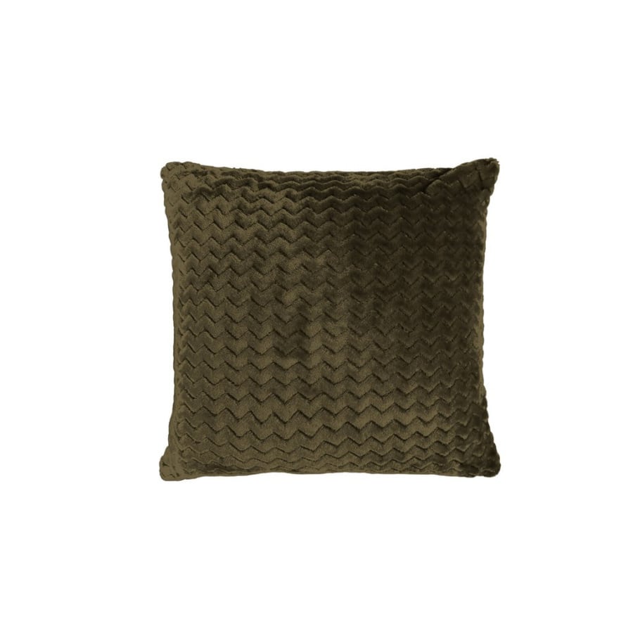 Poszewka dekoracyjna ZIG-ZAG, 40x40 ( Minky Wave )