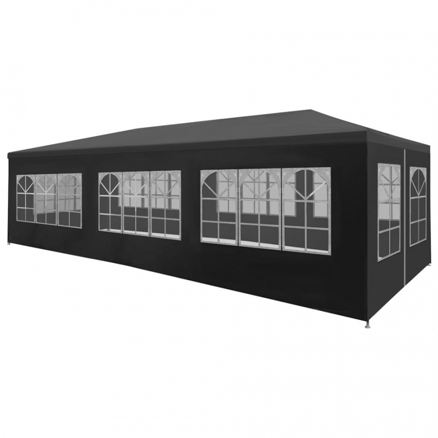 Namiot imprezowy, 3 x 9 m, antracytowy