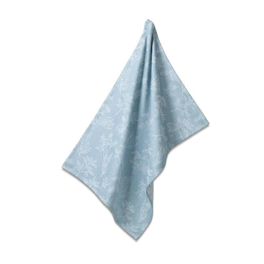 ściereczka kuchenna, 100% bawełna, 70 x 50 cm, błękitna