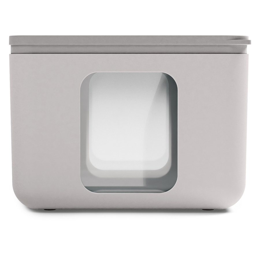 Quadro pojemnik szary, rozm. m