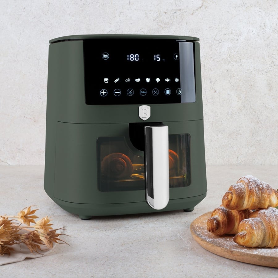 Air Fryer Frytkownica beztłuszczowa 1400W BerlingerHaus Matte Green Collection BH-9709