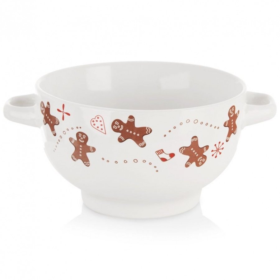 Miska bulionówka ceramiczna pierniczek 750 ml