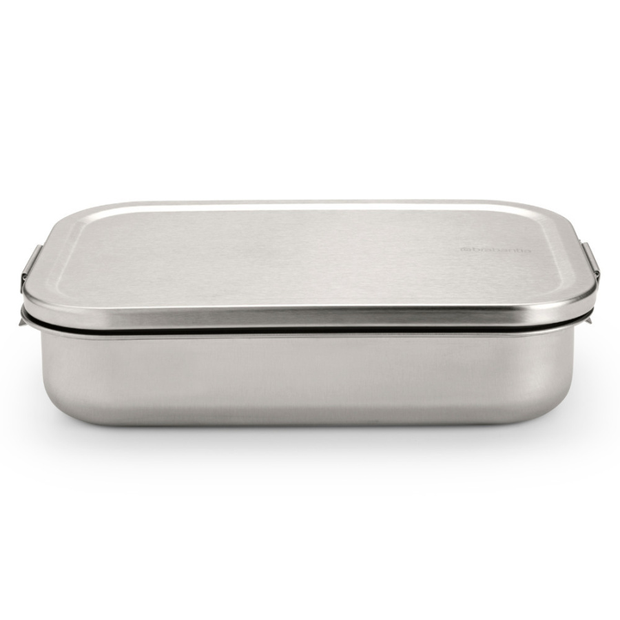 Brabantia 203800 - make take pojemnik na lunch - duży - matt steel