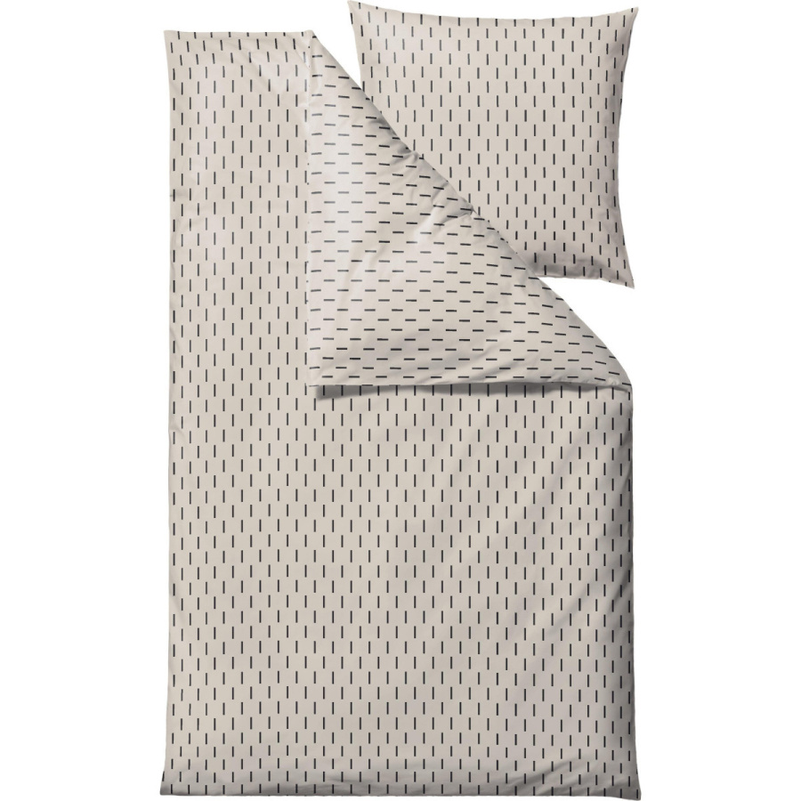 Pościel 155 x 220 cm Graphic offwhite 14780