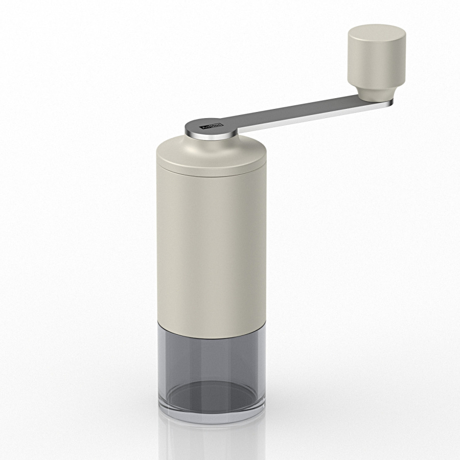 Młynek do kawy MORO jasnoszary