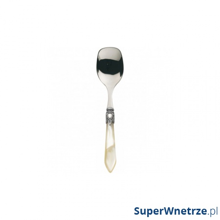 Łyżeczka do cukru oraz lodów 15,5cm Casa Bugatti OXFORD srebrno-złota