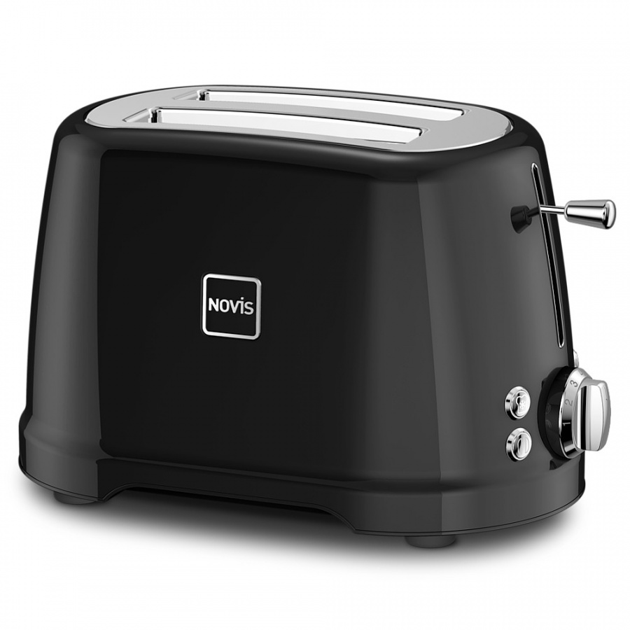 Toster czarny Novis Iconic Line T2