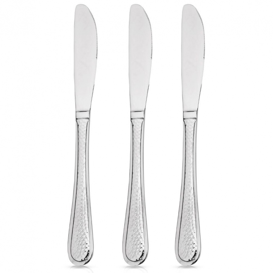 Noże stołowe stalowe siren 3 el.