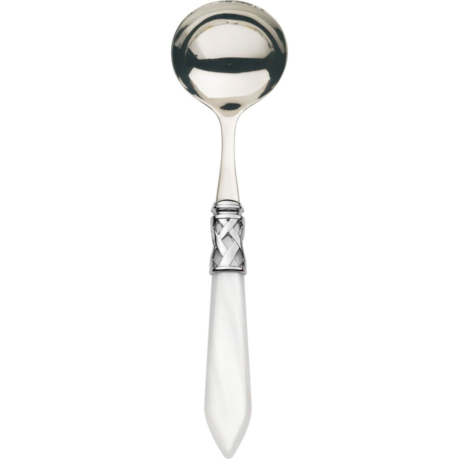 ALADDIN Biały - łyżka do sosów